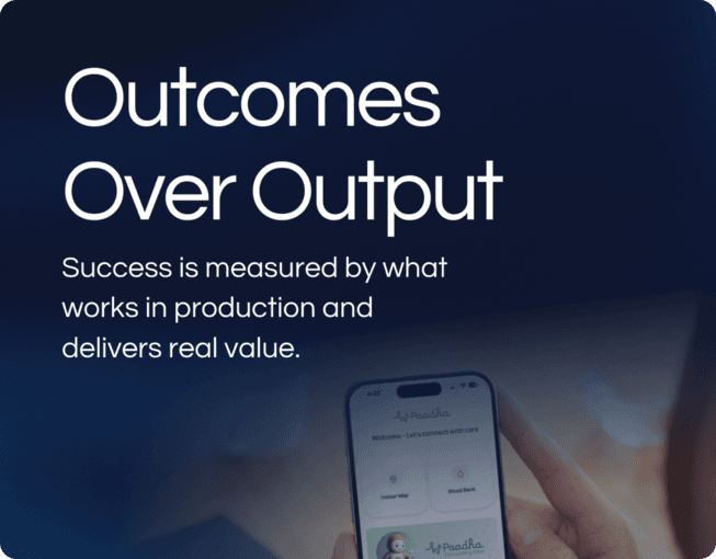 Outcomes Over Output